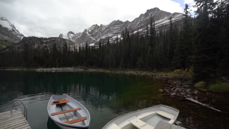 lago o&#39;hara, montañas rocosas canadienses