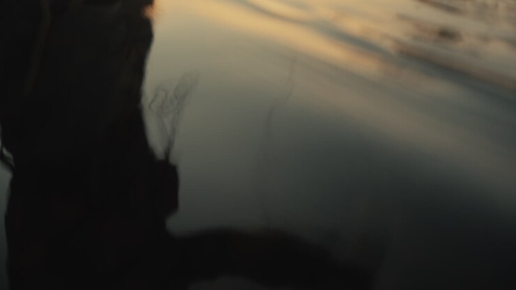 Sunset Reflection of a Person