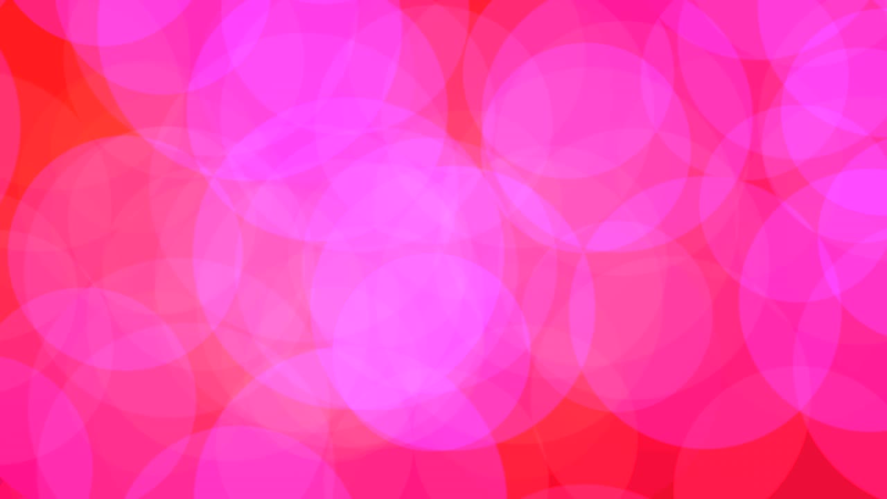 다채로운 움직이는 원 모양의 배경 이미지