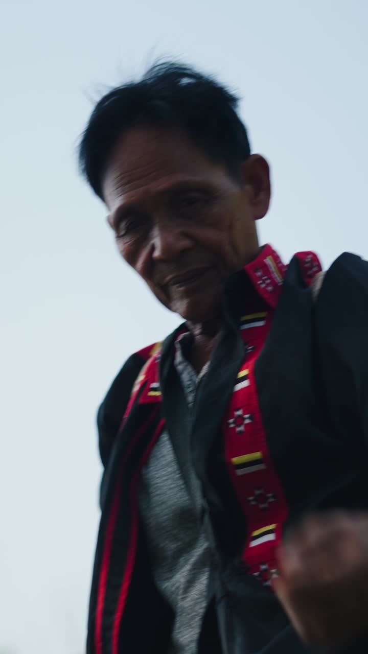 Man in traditional clothing