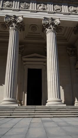 classical building entrance
