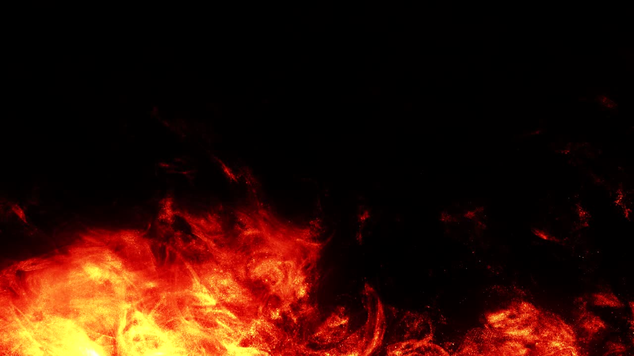 animación de quemar rojo amarillo fuego llamas movimiento