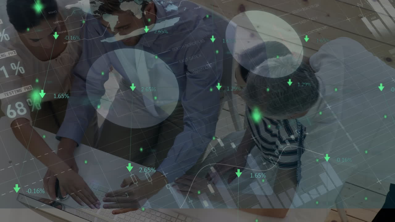 사업가 그룹에 대한 금융 데이터 처리의 활성화