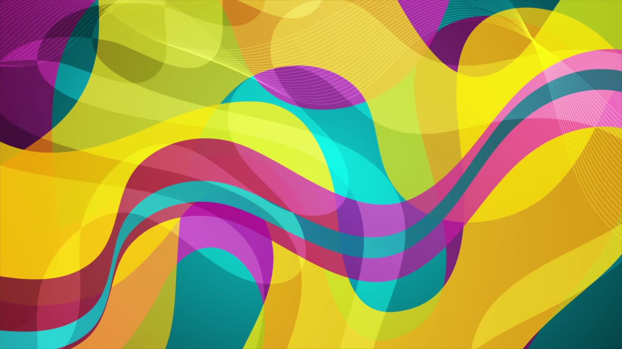 formas onduladas coloridas abstracto moderno fondo de movimiento mínimo
