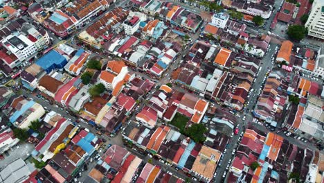 Gebäude-Von-George-Town,-Der-Hauptstadt-Des-Malaysischen-Bundesstaates-Penang