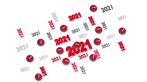 muchos diseños de curling 2021 con piedras y reflejos en movimiento en bucle en blanco
