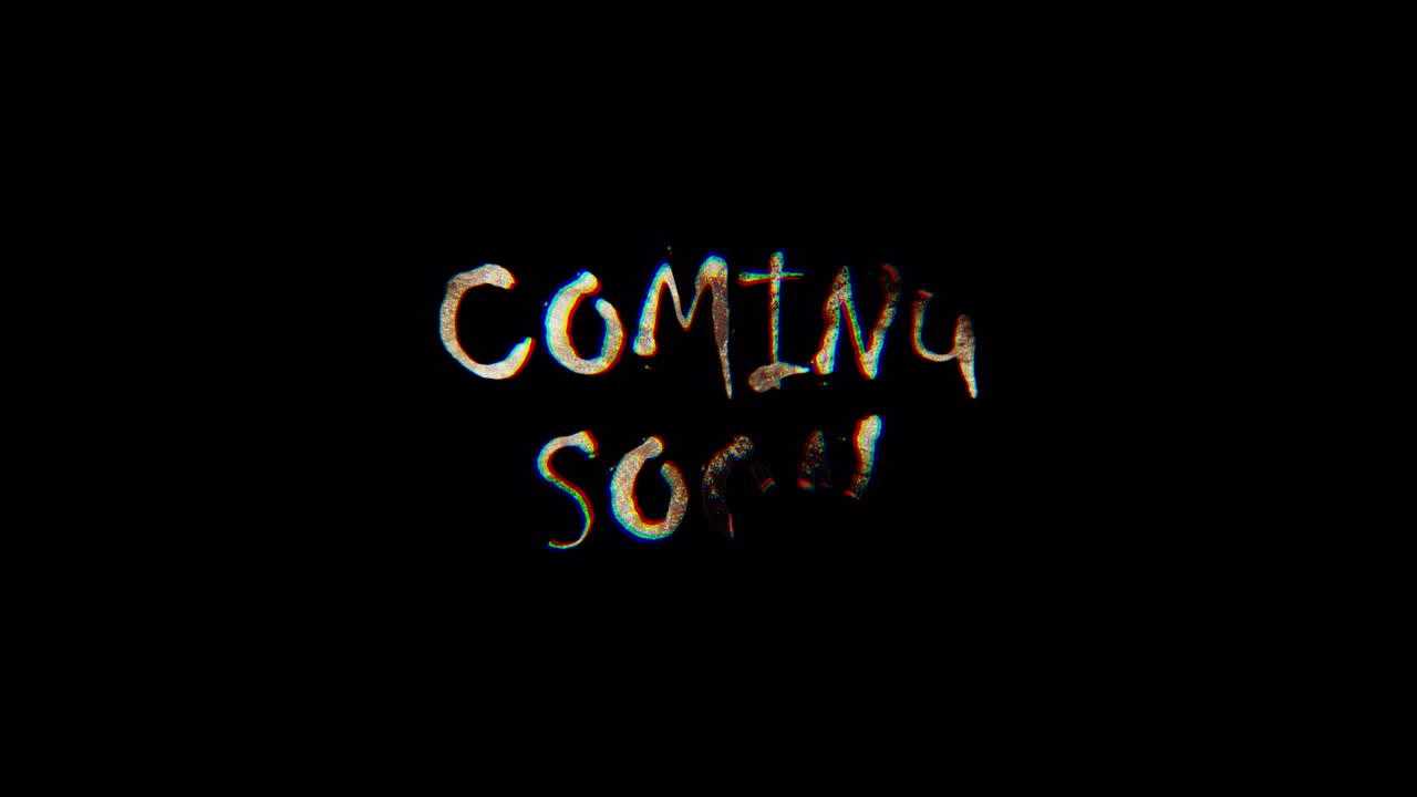 quemar el texto de venir pronto palabra. el brillo dorado iluminación de venir pronto animación de bucle de palabras promover el concepto de publicidad aislar usando prores de canal alfa quicktime 4444.