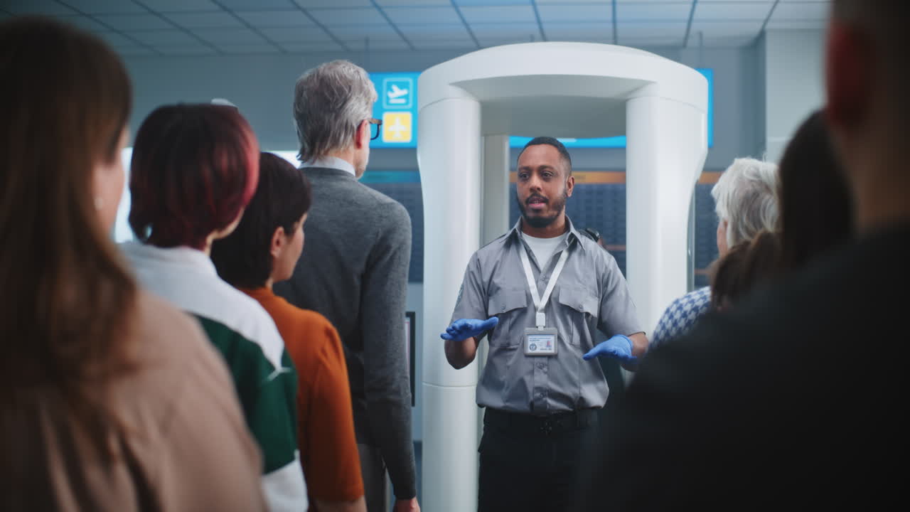 control de seguridad del aeropuerto