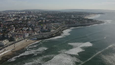 viendo el mar desde el cielo en estoril