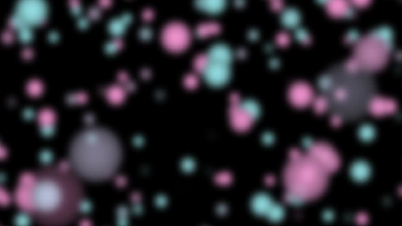 추상적인 다채로운 보케 조명 배경.