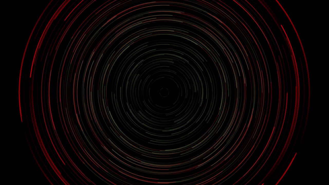Circles Abstract Background 4K