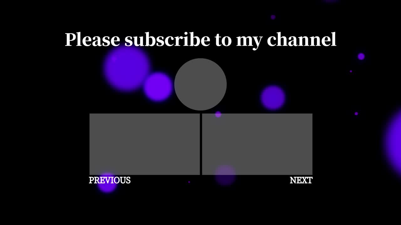 객체 조명 엔드 카드 엔딩 스크린 모션 그래픽