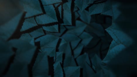 magical leaf tunnel animation loop
