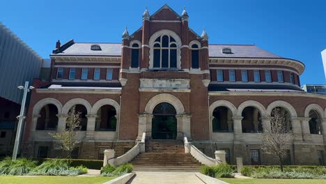 west australian museum, boola bardip, perth - wide shot exterior facade