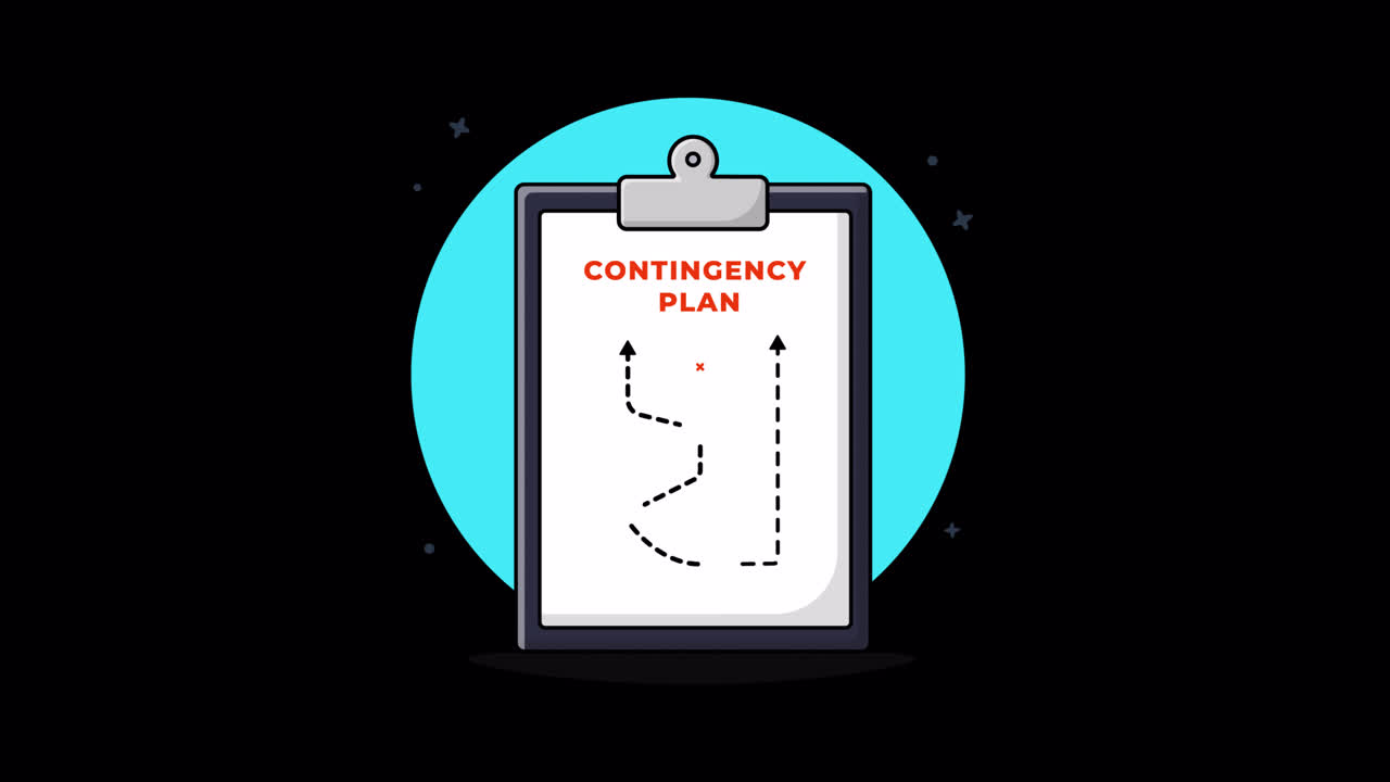 Animated Contingency Plan Review with Magnifying Glass