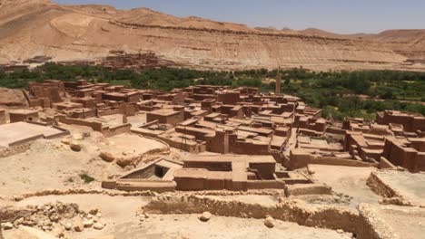 old village in the mountains of atlas morocco