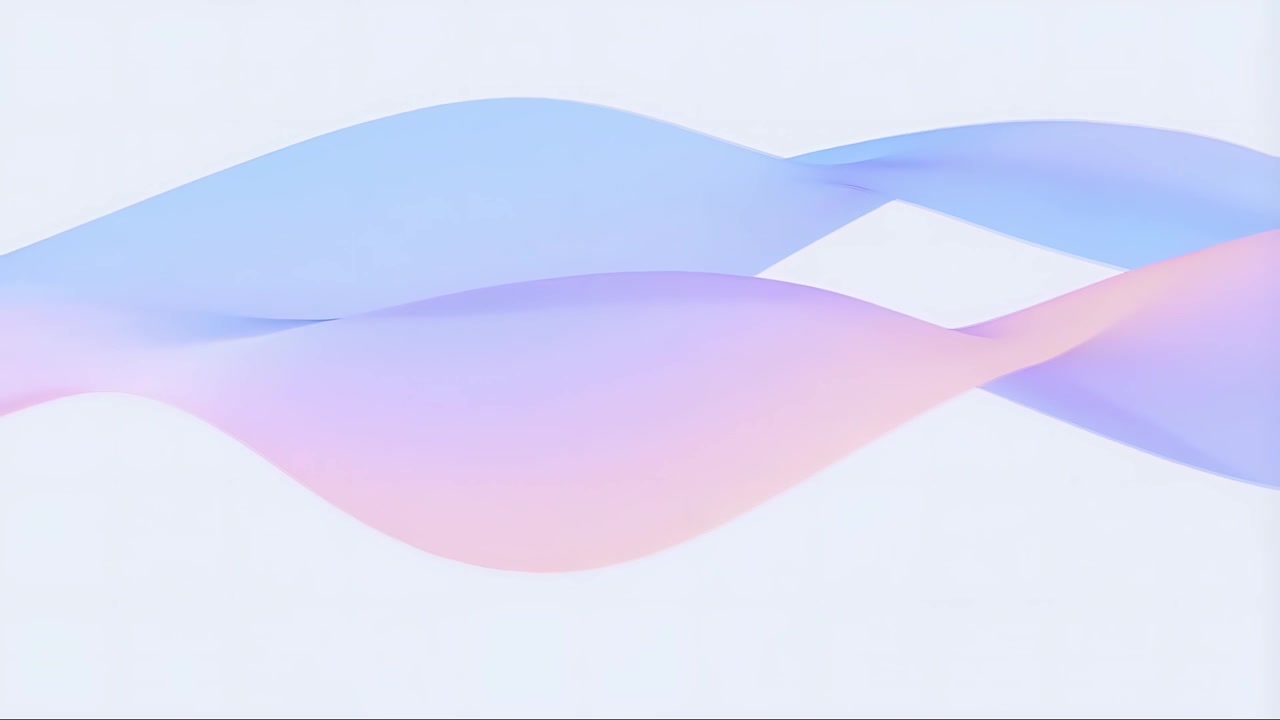 Minimal Abstract Wave Motion Background 4K