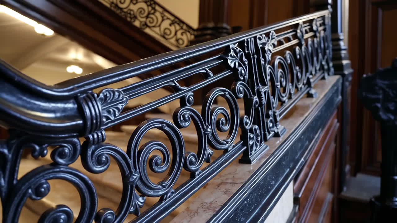 большая лестница в историческом здании