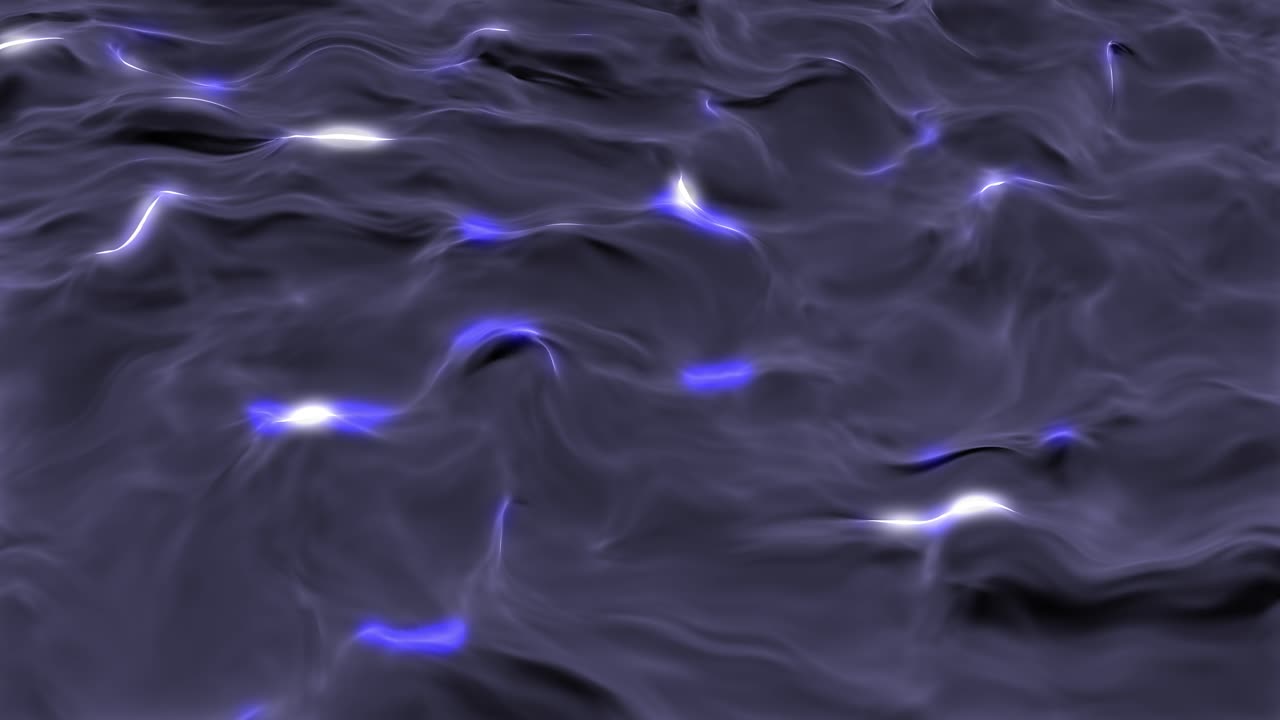Abstract background of water waves with neon illumination