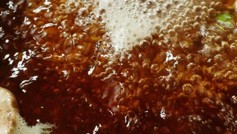 agua hirviendo