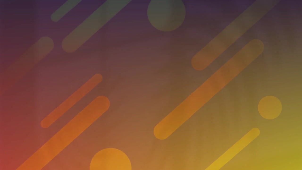 animación digital de puntos de luz coloridos y bokeh brillante de luz