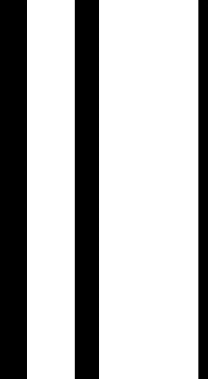 Abstract Animation of Vertical Black and White Stripes Transitioning