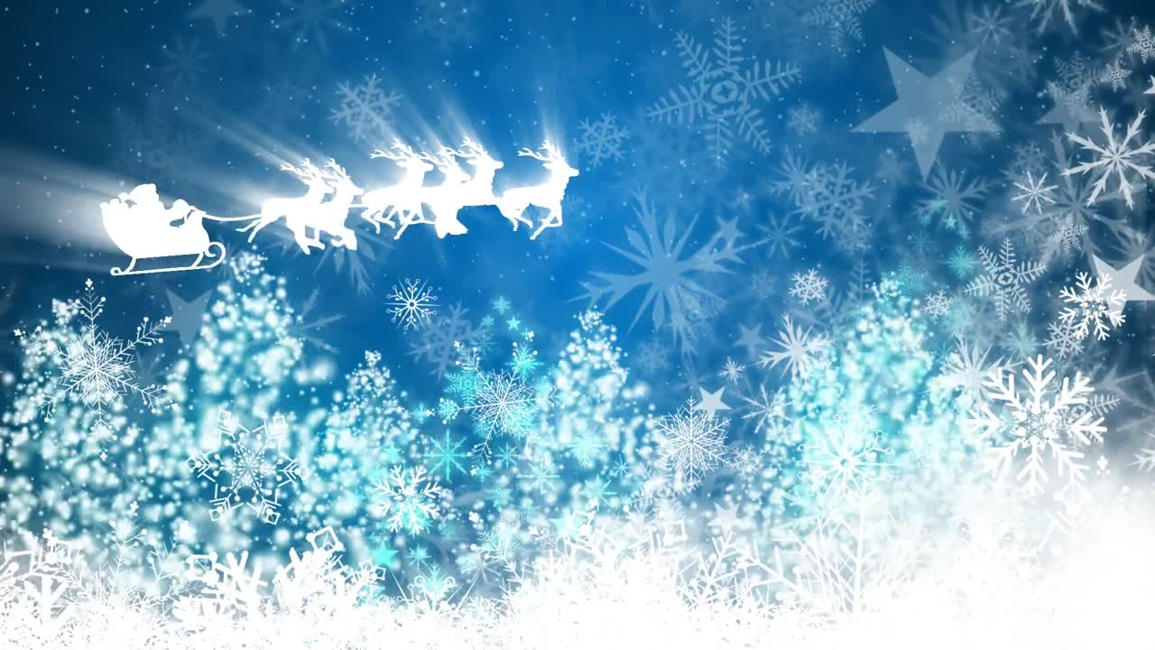 크리스마스 스노우플레이크와 산타가 사 ⁇ 과 함께  ⁇ 매에