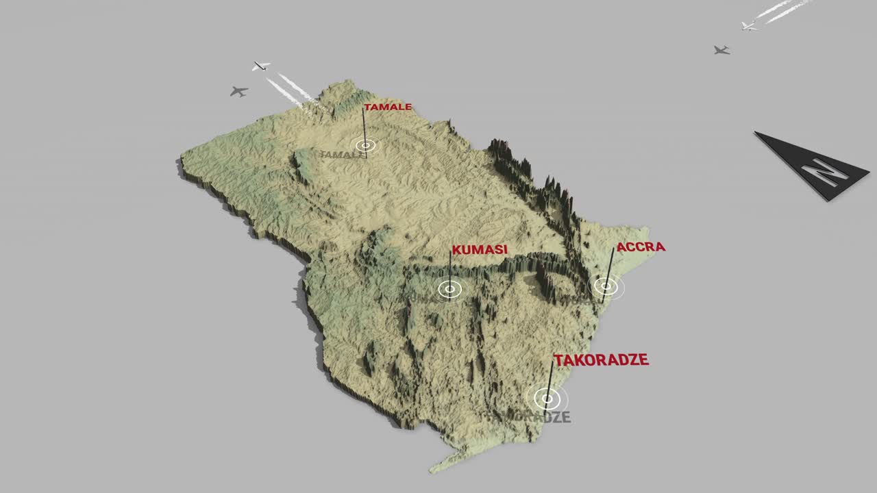 3d 현장 지도 가나