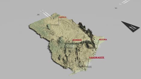 3d field map ghana