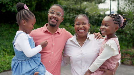 Backyard,-black-family-and-happy-parents