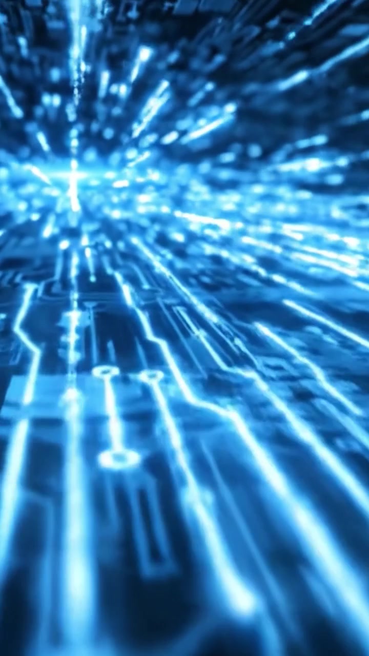 Exploration of Digital Pathways: A Fascinating Journey Through the Intricate Circuitry and Glowing Connections of Modern Technology