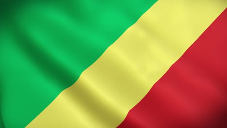 4k national animated sign of congo, republic of (brazzaville), animated congo, republic of (brazzaville) flag, congo, republic of (brazzaville) flag waving, the national flag of congo, republic of (brazzaville) animated.