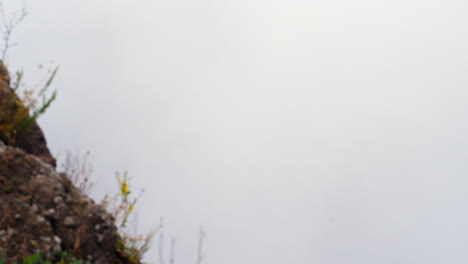 cerrar timelapse de vapor saliendo del vesubio