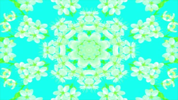 Abstract kaleidoscope motion background, loop-able background.