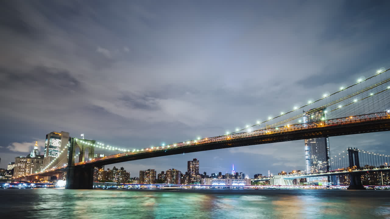 뉴욕에서 가장 유명한 두 다리는 브루클린 다리와 맨해튼 다리입니다.