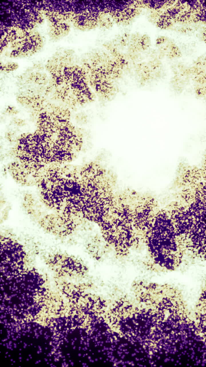 fondo cósmico púrpura y dorado abstracto