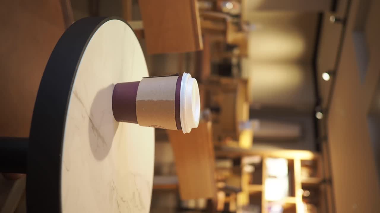 Tazza di caffè su un tavolo