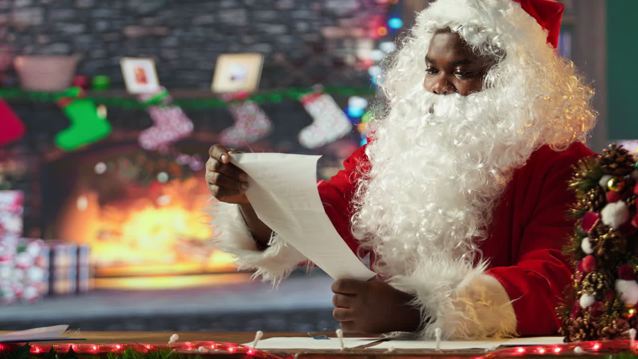 Papá Noel en Navidad