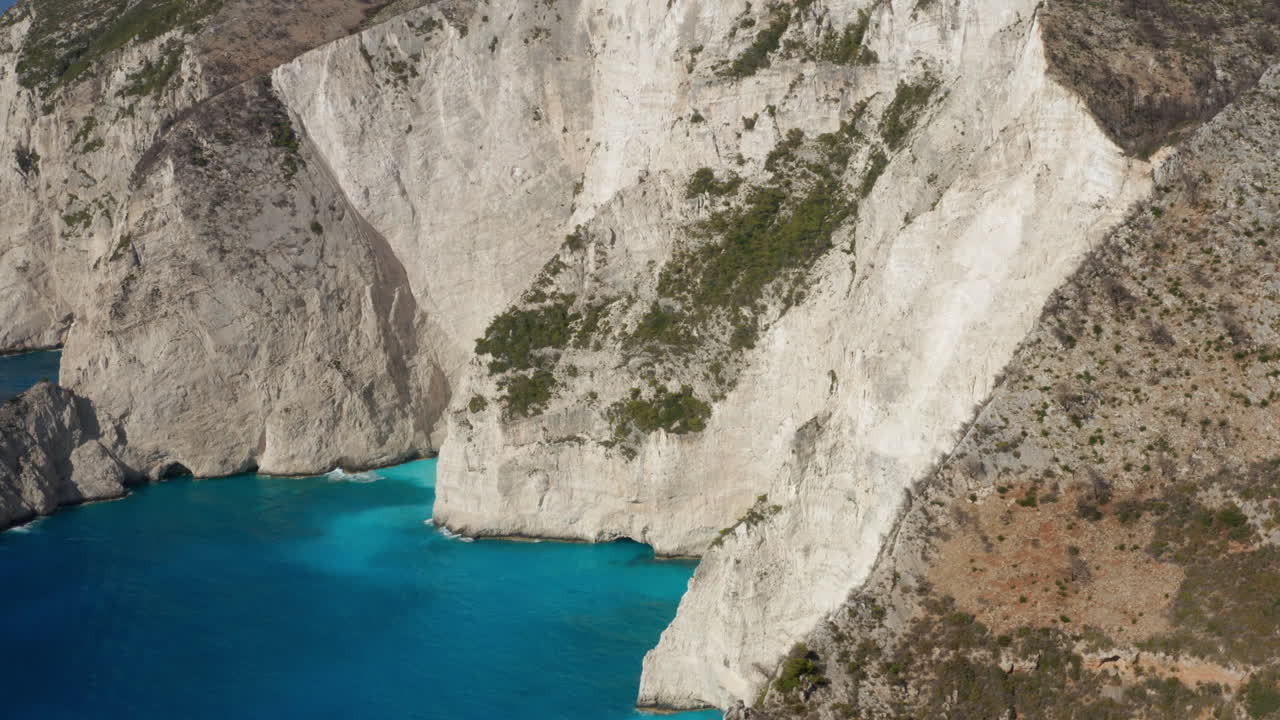 Stunning Cliffs and Turquoise Waters of Navagio Beach, Zakynthos, Greece