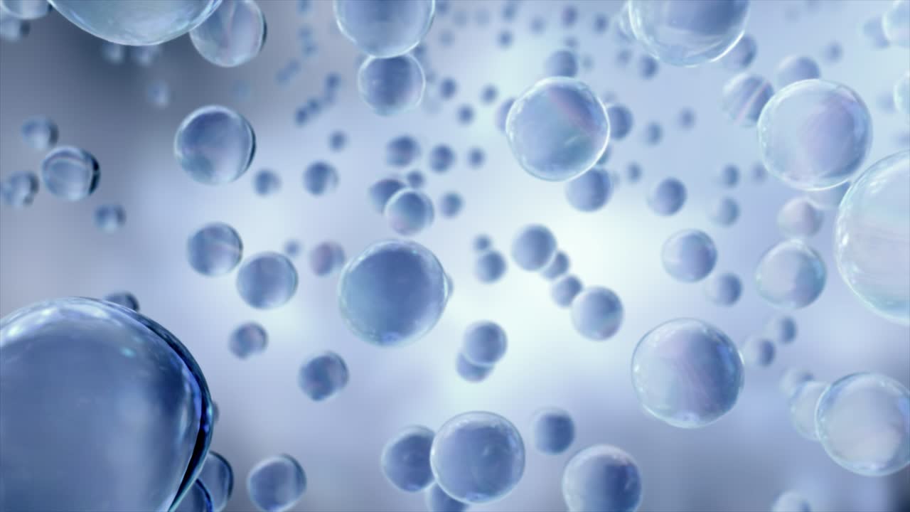 물 위에 거품: 화장품 거품 디자인 마법