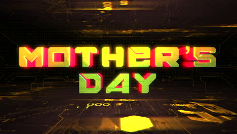 Mothers-Day-with-computer-chip-and-neon-light