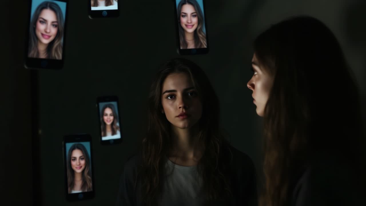 The Duality of Digital Identity: Real Self vs. Social Media Persona