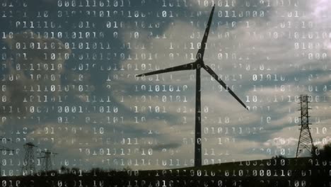 wind turbine and binary coding