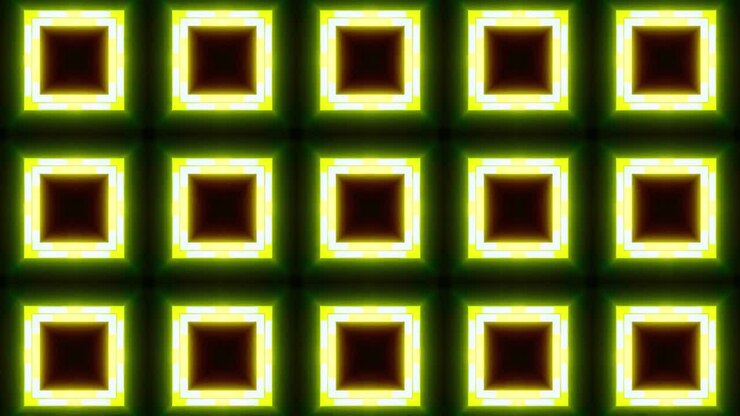 Squares Lights VJ Loop Background
