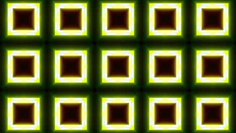 squares lights vj loop background