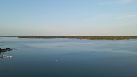 Coastal-Maine-in-the-Evening---Penobscot-Bay-|-Aerial-Panning-View-|-Summer-2021