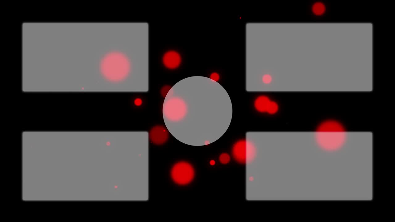 iluminación del objeto tarjeta final pantalla final gráficos de movimiento