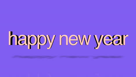 Rolling-Happy-New-Year-text-on-purple-gradient-2