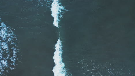 ocean waves from above