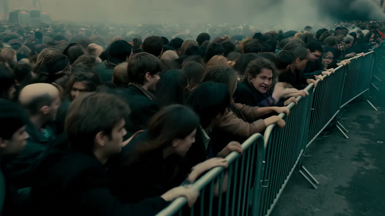 Massive Crowd at a Concert